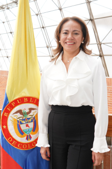 Martha Ruth Ardila Herrera, Superintendente Delegada de Intervención y Asuntos Financieros Especiales