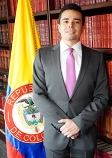 Jefe Oficina Asesora Jurídica, Andrés Mauricio Cervantes Díaz
