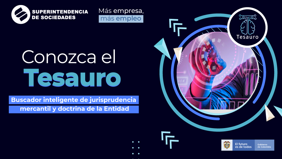Tesauro, la nueva herramienta digital de la Superintendencia de Sociedade Tesauro, la nueva herramienta digital de la Superintendencia de Sociedade