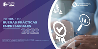 Portada del informe buenas practicas empresariales 2022