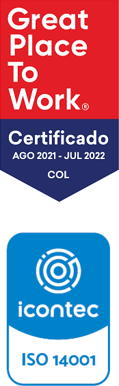 Certificación Great Place To Work, ISO 14001 